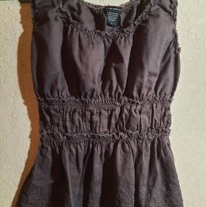 Vintage peasant tank top